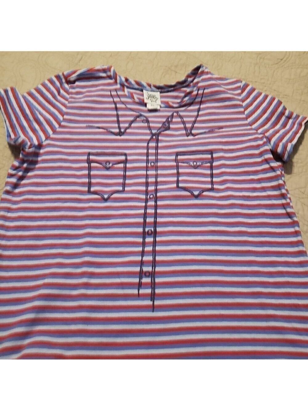 Vintage 90s Ivy Jane Cap Sleeve Top